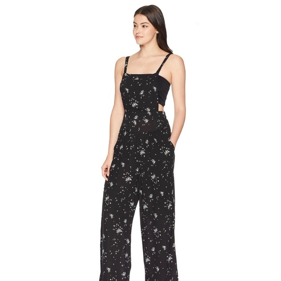 NWOT FREE PEOPLE SWEET IN THE STREETS OVERALL - Picture 1 of 8